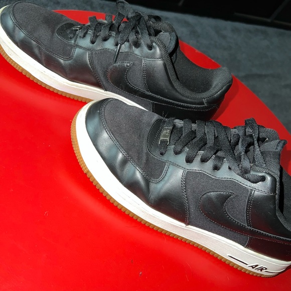 Nike Air Force 1 07’ Black/White/Gum - Sz 10 (Rare Deadstock) pre-owned - Picture 4 of 7